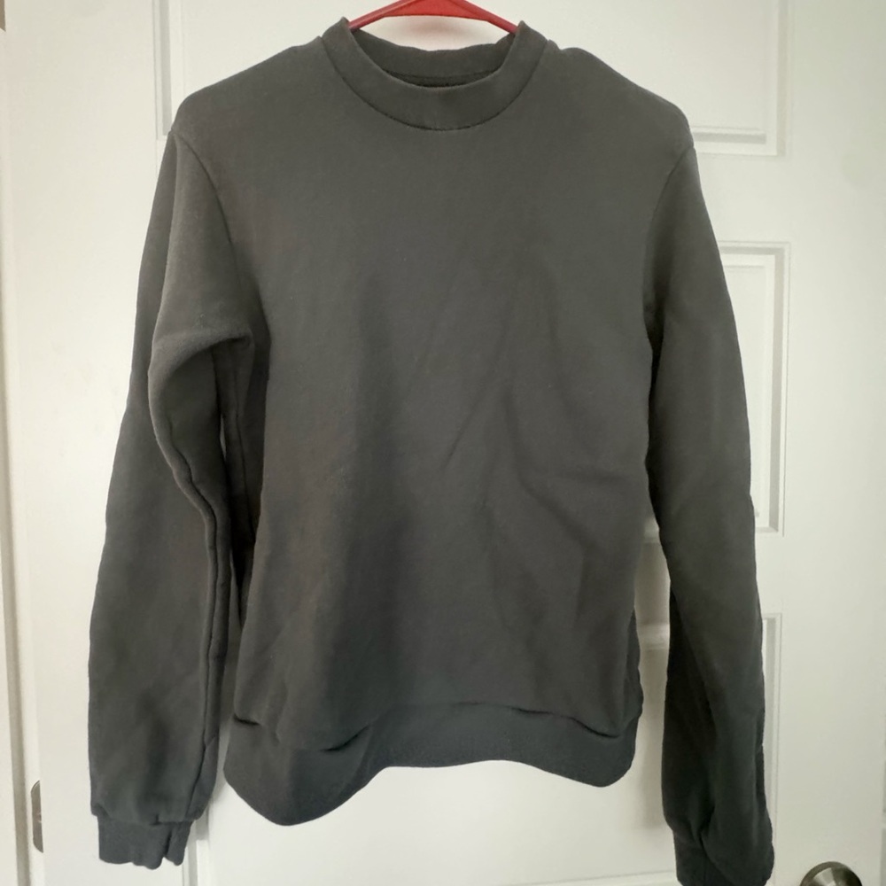 John Elliott Charcoal Crewneck Sweater